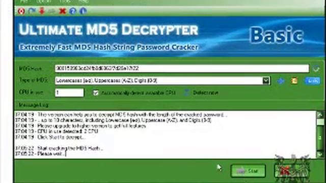 Ultimate MD5 Decrypter does not work !? смотреть онлайн