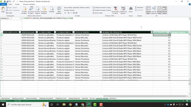 ? CURSO de POWER PIVOT para EXCEL |  Diferencia de la Función SEARCH y FIND | Clase 22