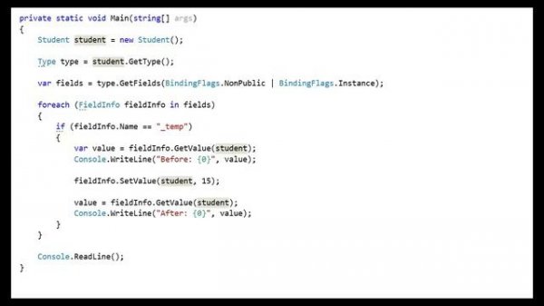 Уроки C#. Reflection (720p)