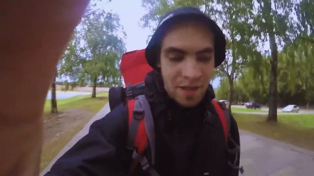 #1 АВТОСТОП ТРИП / Впервые автостопом под дождем / Великий Новгород