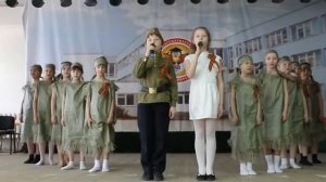 Инсценирование  песни Бухенвальдский набат Апр 2015d