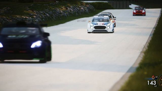 Milky Milky! Highlands Long Snow Road - WRC 2019 Ford Fiesta Extralights - Assetto Corsa 4K Mod смотреть онлайн