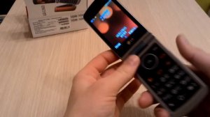 Обзор сотового телефона с большим экраном LG G360.