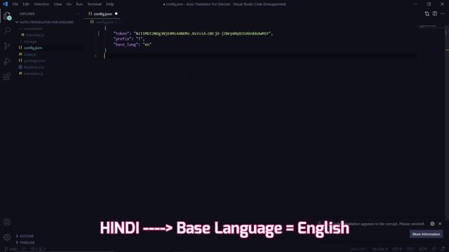 Setup Auto Translator Bot For Discord. смотреть онлайн