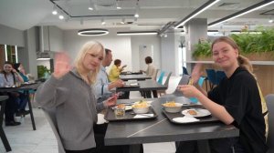 Обед на большой перемене в РУДН