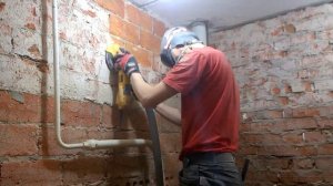 Шлифовка керамического кирпича