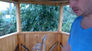 Беседка шестиугольная быстро и просто