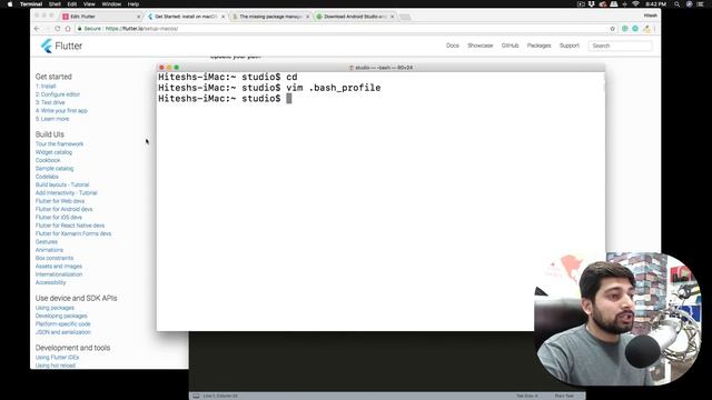 Installation of Flutter and setup on MAC смотреть онлайн