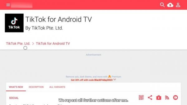 TikTok TV.Где скачать и как установить на Smart TV, Android TV, Google TV.