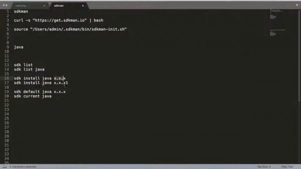 How to install java jdk using sdkman | switch jdk using sdk in mac terminal