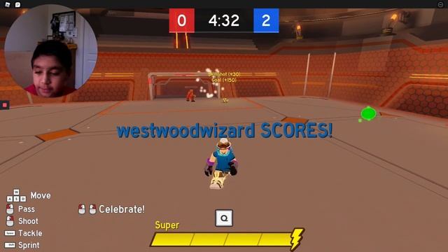How to activate your Super Strike move!!!! Roblox Super Soccer Striker League. смотреть онлайн