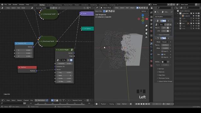 [Tut] Mesh Particles Transition - Blender Geometry Nodes 3.0 Field смотреть онлайн