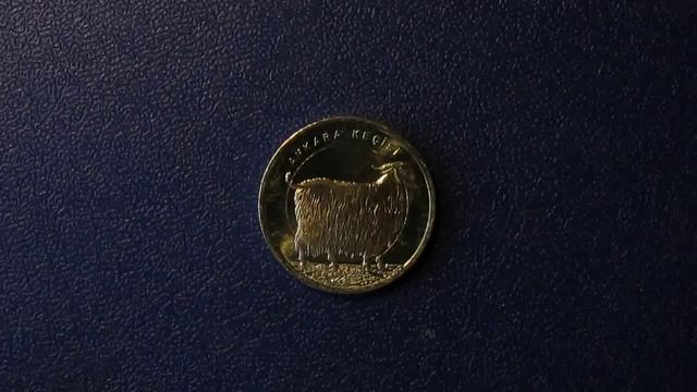 1 лира 2015 Турция, Ангорская коза смотреть онлайн