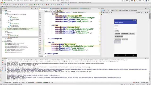Tutorial Realm Android en Español CRUD Parte5 Relacion 1 a muchos смотреть онлайн