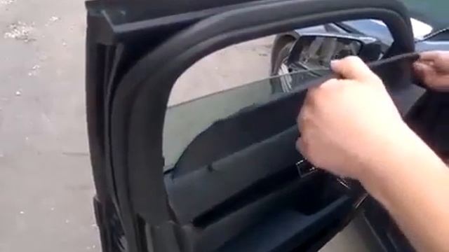 Каркасные автошторки   LATONIK, как установить