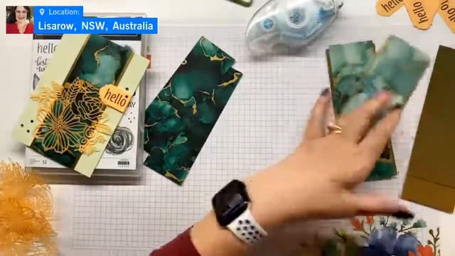 Stampin’ Up! Artistically Inked with Expressions In Ink Card #stampinup #cardmaking #stamping смотреть онлайн