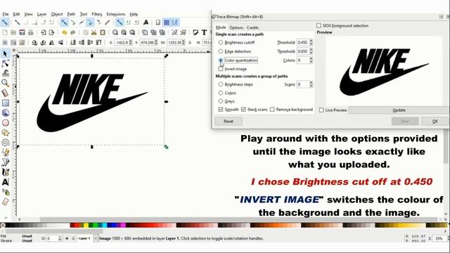 HOW TO CONVERT PNG TO SVG!|| Inkscape Tutorials смотреть онлайн
