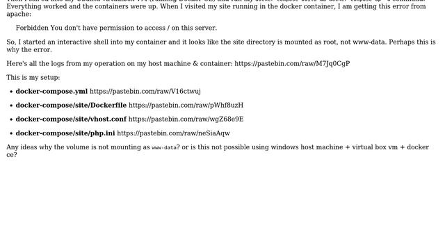 DevOps & SysAdmins: Dockerise a laravel application - getting permission denied on apache server смотреть онлайн