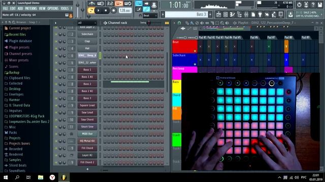 Обзор Launchpad Pro в совокупности с FL Studio