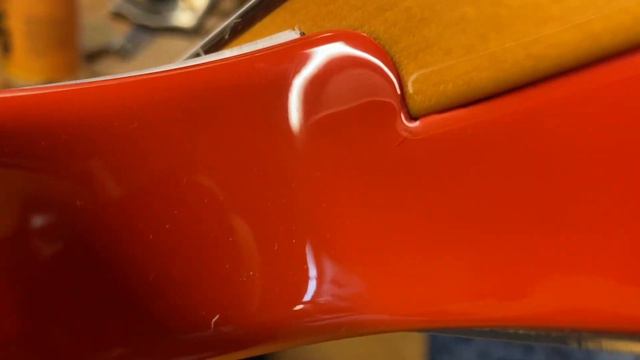 1999 Fender CIJ Japan Mustang MB98 SD Bass Fiesta Red смотреть онлайн