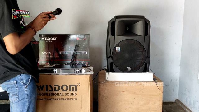 Cek Sound Monitor Wisdom HS15A Dan Tes Mic Wisdom Q6+. смотреть онлайн