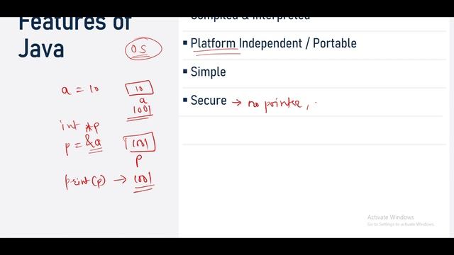 Java Features | Java is Simple | Java is Secure | Java Programming | Session 4 | Java in Hindi смотреть онлайн