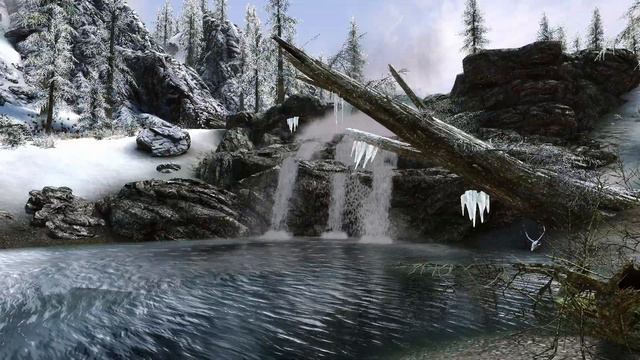 [Danidv] The Elder Scrolls V: Skyrim - Windhelm waterfall смотреть онлайн