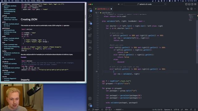 Advent of Code in Nim 13 смотреть онлайн