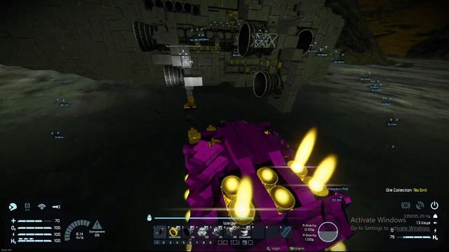 Space Engineers EP 62, Thruster Packs Symmetry смотреть онлайн