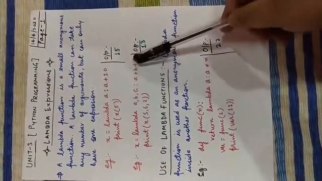 LAMBDA EXPRESSION IN PYTHON смотреть онлайн