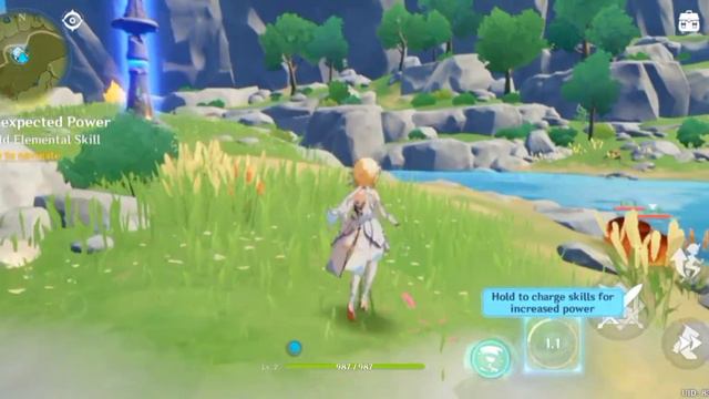 #GenshinImpact- Cute Larva bubbles comin frm water, gets mean as I strike😏Comment your theories why смотреть онлайн