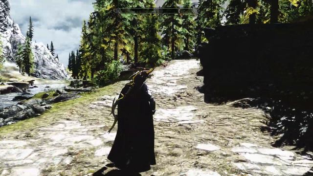 Skyrim Heavily Modded with Sharpshooter Extreme Graphics ENB смотреть онлайн