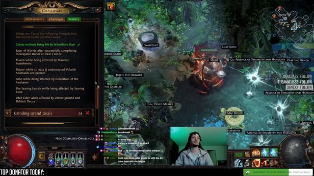 [PoE] Finishing solo play & challenges - Last sanctum for the league - Stream Highlights #696 смотреть онлайн