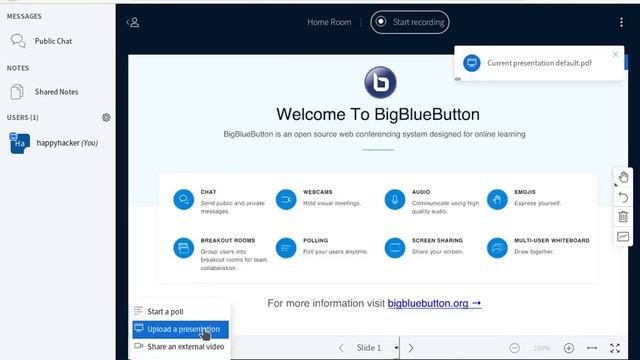 File Exfiltration via Libreoffice vulnerability in Big Blue Button смотреть онлайн
