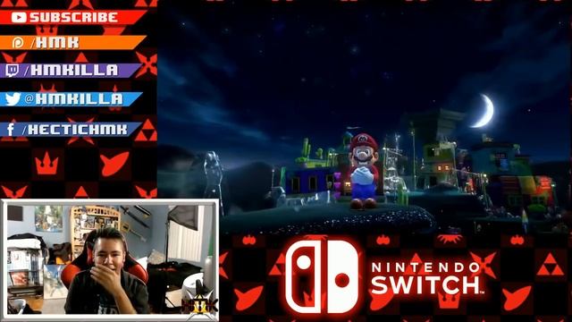 SUPER MARIO ODYSSEY TRAILER REACTION смотреть онлайн
