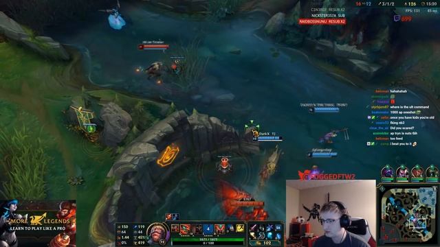 BEATING IMAQTPIE AND NIGHTBLUE3! HOW DID HE DO IT THOUGH? - League of Legends Full Gameplay смотреть онлайн