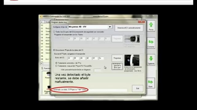 Passat B6 2007 key programming AVDI смотреть онлайн