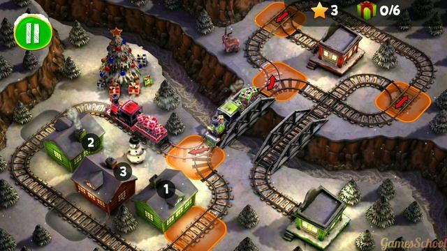 Train Maze Builder Puzzle Game | Train Crisis Christmas | Android Gameplay #489 смотреть онлайн