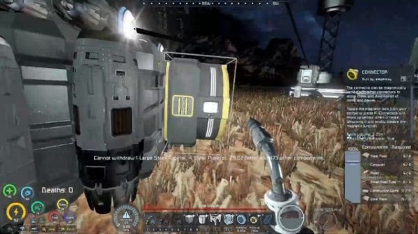 Just My Luck Mk2 Giant Klang Drill and Dock Space Engineers Ep 5