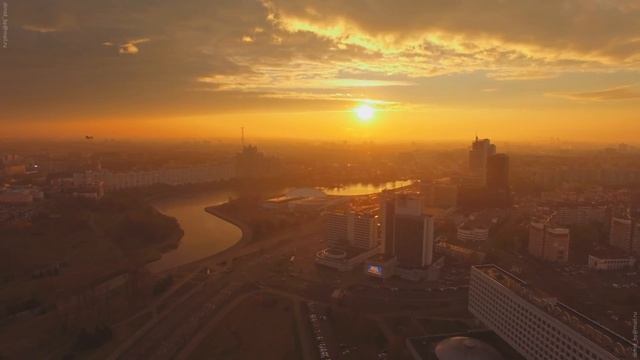 Minsk airy view | 4K | #zomradPRO Group смотреть онлайн