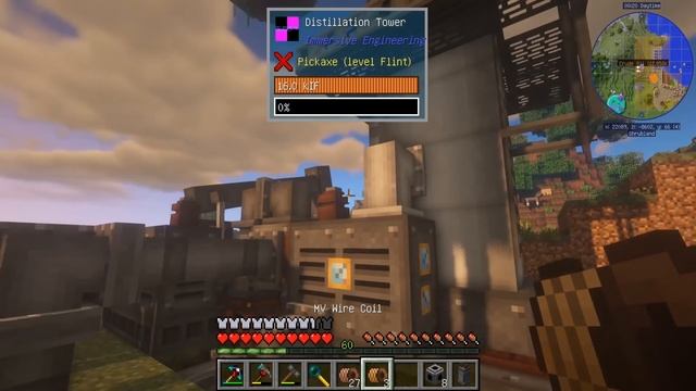 Майнкрафт ЛетсПлей #3 - Нефтяной магнат и Карьер! | Выживание в Майнкрафт с модами смотреть онлайн