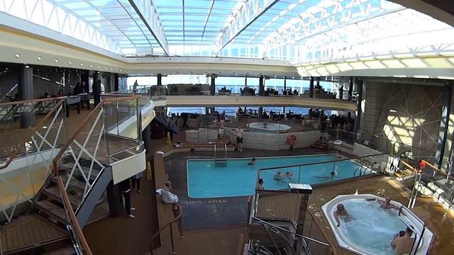 Круиз по Средиземному морю MSC Meraviglia. Часть 5. День в море. смотреть онлайн