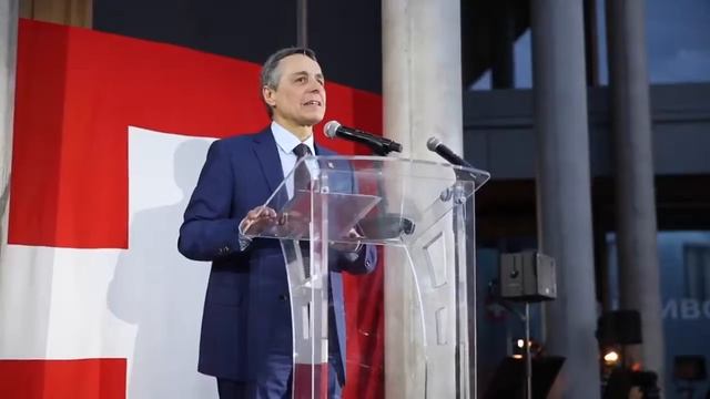 Swiss Embassy / Открытие нового здания посольства Швейцарии в Москве смотреть онлайн