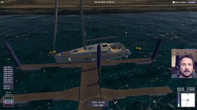 Стрим по YachtSim ::: Швартовка лагом смотреть онлайн