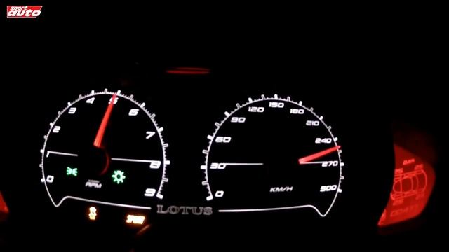 Lotus Evora S IPS 0-295 km/h & LOUD REVS MY 2012 Top Speed Test sport auto смотреть онлайн