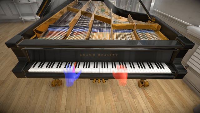 Radiohead - No Surprises - Easy VR Piano Tutorial - Part 2 смотреть онлайн