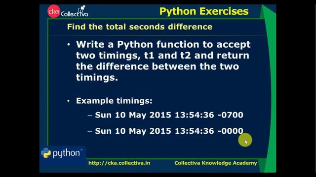 #39. Find the timing difference | Python program | தமிழில் смотреть онлайн
