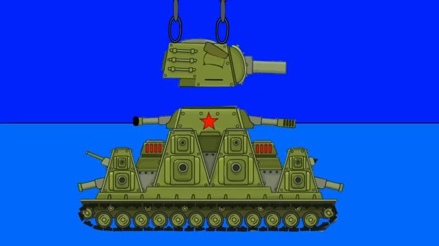 Reborn of the KV-44M and KV-44-Cartoon about tanks смотреть онлайн