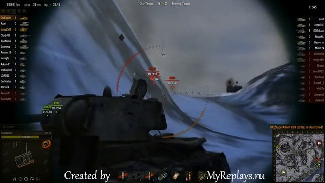 WOT: Arctic Region - KV-1S - 7 frags - Top Gun, Boelter's Medal
