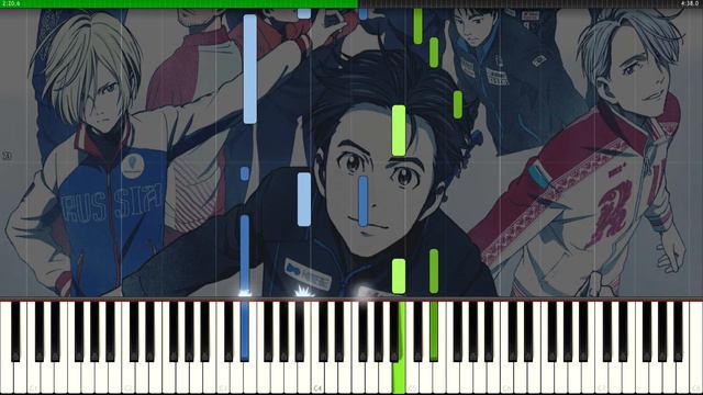 Yuri!!! on Ice OST - Theme Of King J.J [ Piano Tutorial ] смотреть онлайн